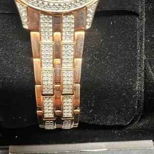 Bulova | Accessories | Gorgeous Rose Gold Watch With  display picture 1